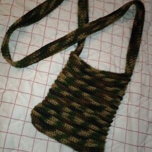 Camouflage Knit Scarf